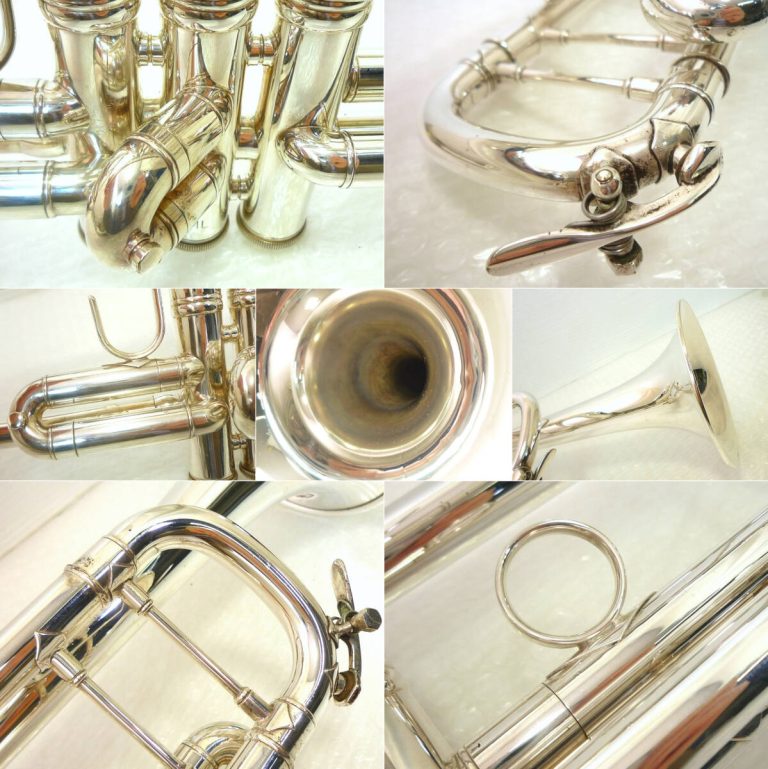 トランペット バック ストラディバリウス ケース付 Bach Stradivarius 37G ワンオーナー シリアル427278 白蝶貝 ELKHART エルクハート 必見