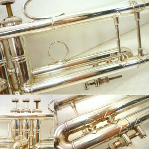 トランペット バック ストラディバリウス ケース付 Bach Stradivarius 37G ワンオーナー シリアル427278 白蝶貝 ELKHART エルクハート 必見