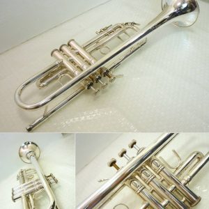 トランペット バック ストラディバリウス ケース付 Bach Stradivarius 37G ワンオーナー シリアル427278 白蝶貝 ELKHART エルクハート 必見